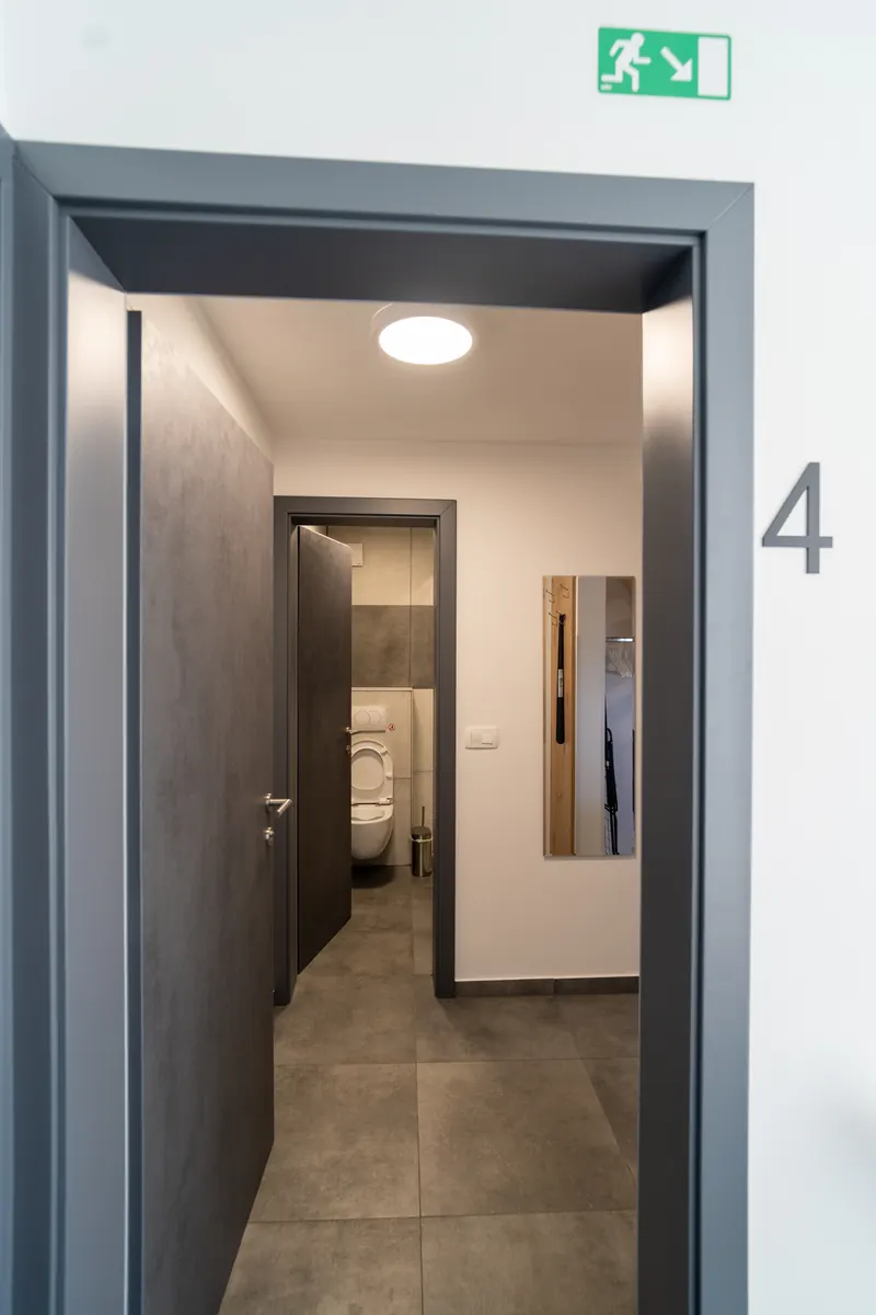 Apartma 4 v Vili Trta – 35 m² s spalnim delom v mansardi